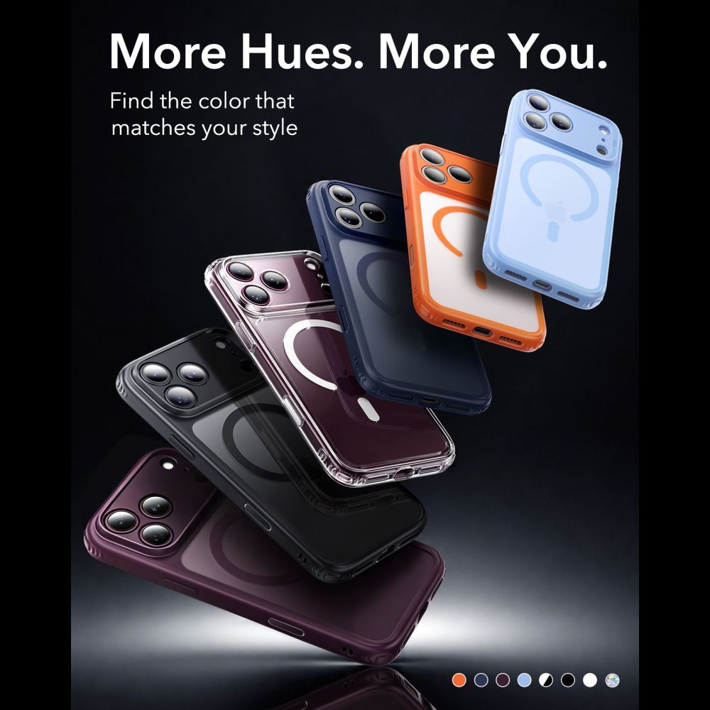 Capa MagSafe para Apple iPhone 18 Pro Max / 17 Pro Max, ESR, Classic Hybrid, Preta