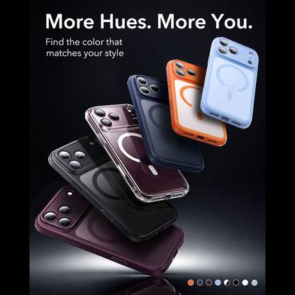 Capa MagSafe para Apple iPhone 18 Pro Max / 17 Pro Max, ESR, Classic Hybrid, Preta