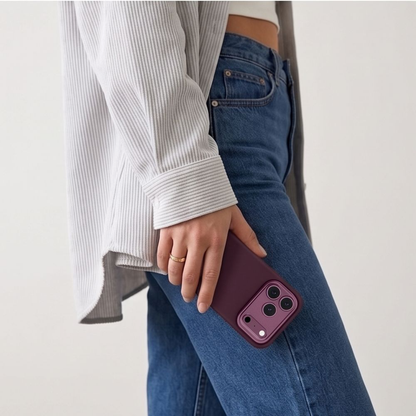 Capa MagSafe para Apple iPhone 18 Pro Max / 17 Pro Max, Tech-Protect, Uniq CC, Vinho