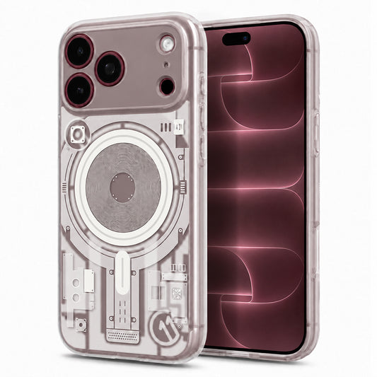 Capa MagSafe para Apple iPhone 18 Pro Max / 17 Pro Max, Spigen, C11 Ultra Hybrid MagFit Element, Branca ACS12307