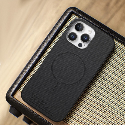 Capa MagSafe para Apple iPhone 16 Pro Max, OEM, Tecido, Preta