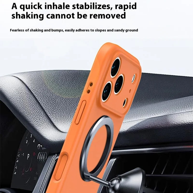 Capa MagSafe para Apple iPhone 17 Pro, OEM, Silicone Líquido, Preta