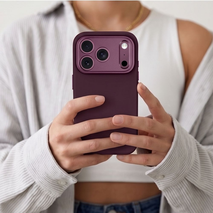 Capa MagSafe para Apple iPhone 18 Pro Max / 17 Pro Max, Tech-Protect, Uniq CC, Vinho