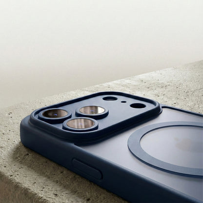 MagSafe Case for Apple iPhone 18 Pro Max / 17 Pro Max, Etteri, Matt Mag, Navy Blue