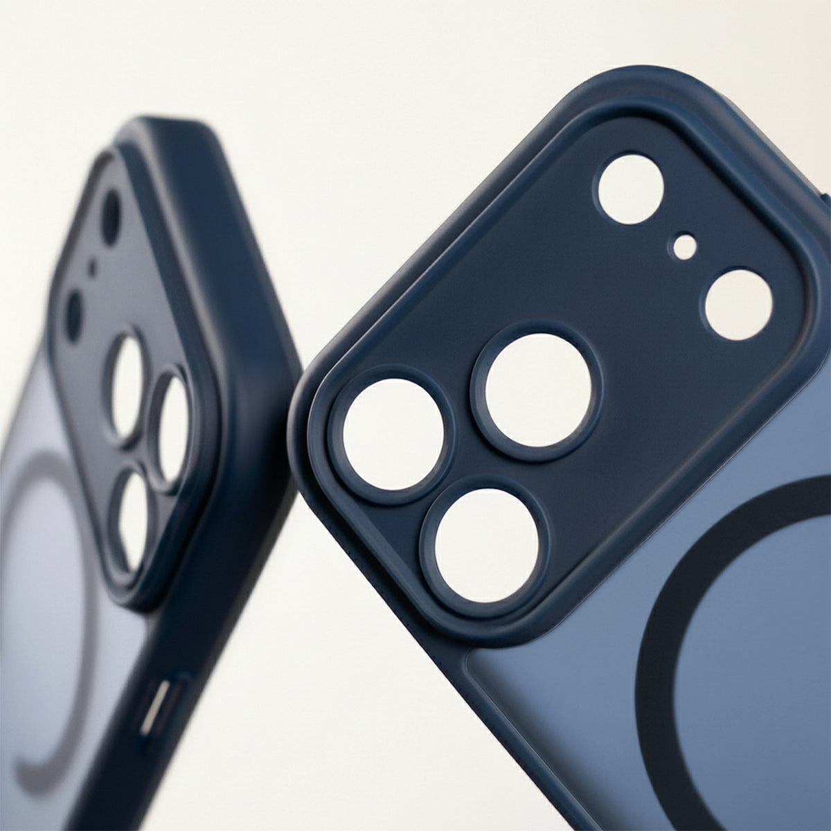 MagSafe Case for Apple iPhone 18 Pro Max / 17 Pro Max, Etteri, Matt Mag, Navy Blue