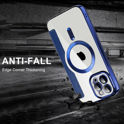Capa MagSafe para Apple iPhone 11 Pro Max, Techsuit, SmartMag Book, Preta
