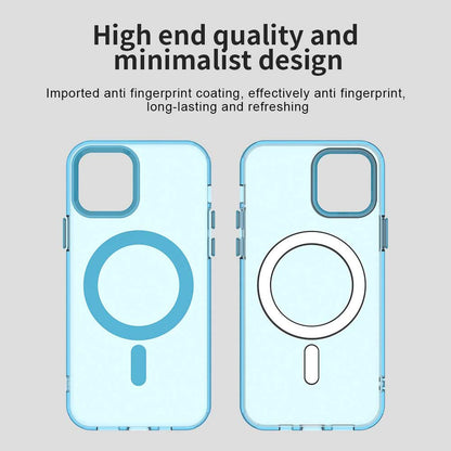 Capa MagSafe para Apple iPhone 12 / 12 Pro, Techsuit, CandyCase, Azul