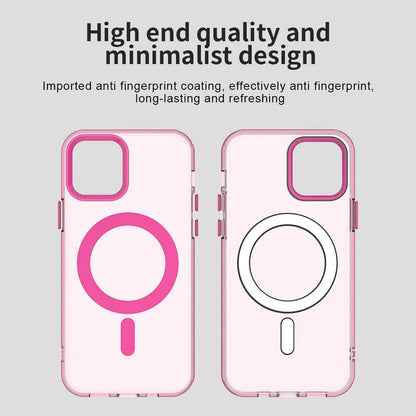 Capa MagSafe para Apple iPhone 12 / 12 Pro, Techsuit, CandyCase, Rosa
