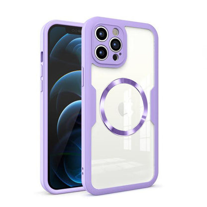 Capa MagSafe para Apple iPhone 12 Pro Max, Techsuit, ColorVerse 360, Roxo
