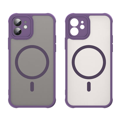 Capa MagSafe para Apple iPhone 12, Techsuit, HaloFrost II, Roxo