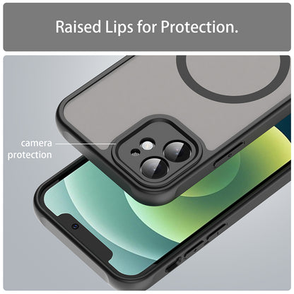 Capa MagSafe para Apple iPhone 12, Techsuit, HaloFrost II, Preta