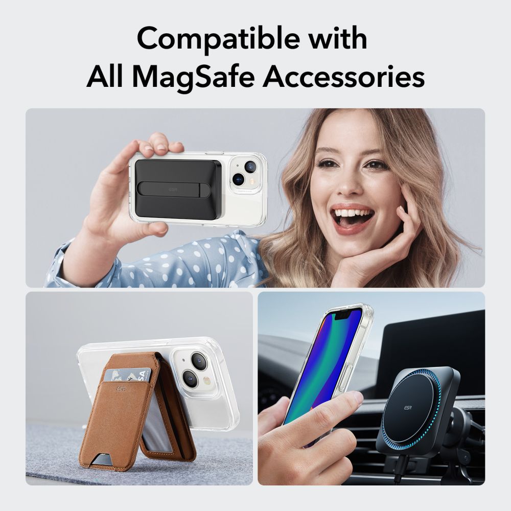 Capa MagSafe para Apple iPhone 14 / 13, ESR, Classic Hybrid, Transparente