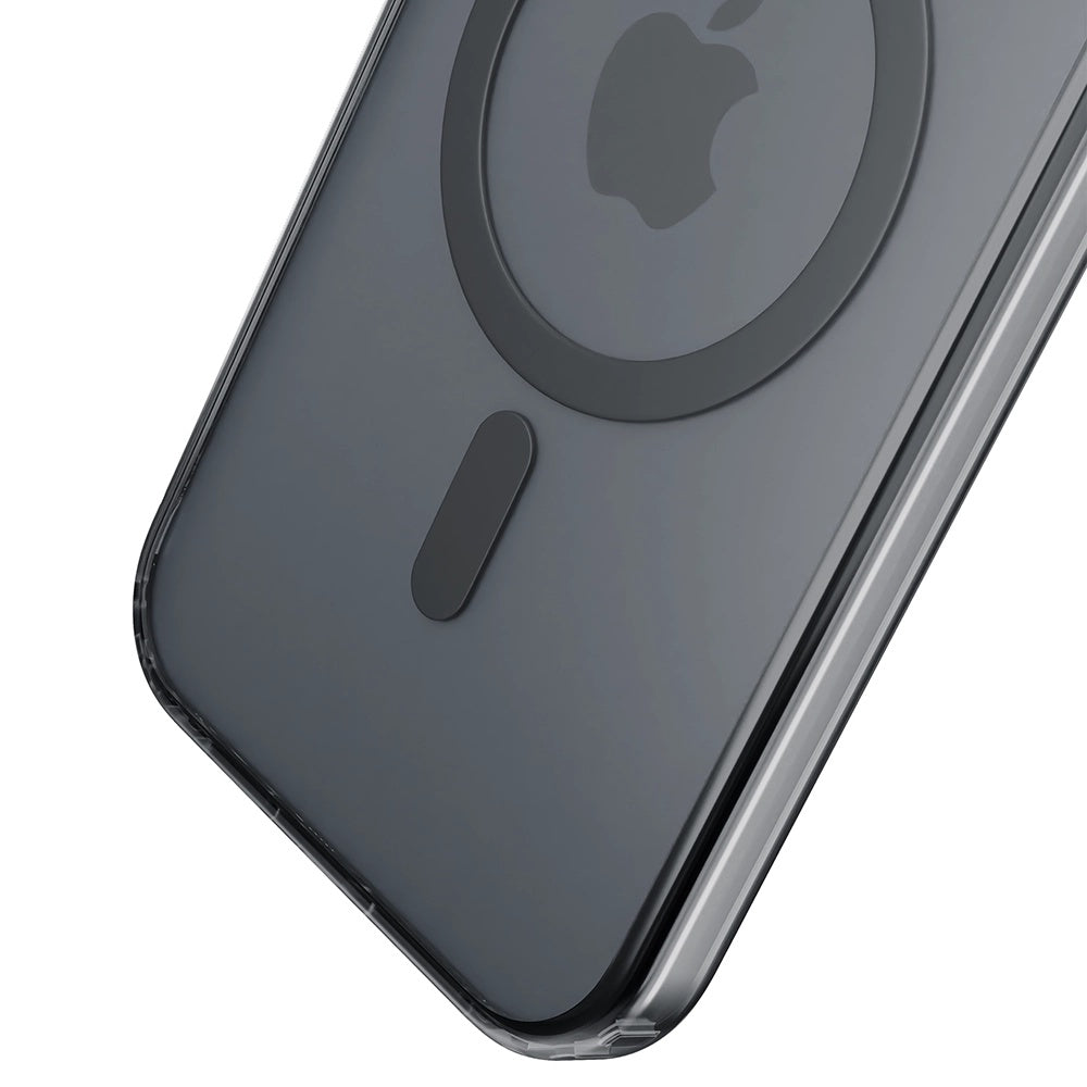 Capa MagSafe para Apple iPhone 13 Pro Max, 3MK, Frosty MagCase, Preto Satinado