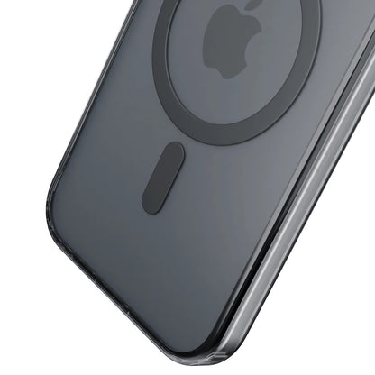 Capa MagSafe para Apple iPhone 13 Pro Max, 3MK, Frosty MagCase, Preto Satinado