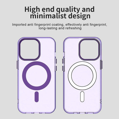 Capa MagSafe para Apple iPhone 13 Pro Max, Techsuit, CandyCase, Roxo