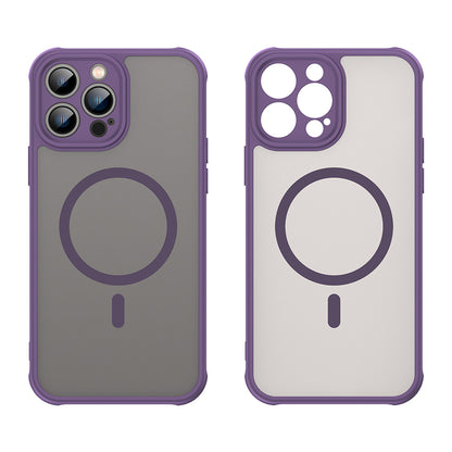 Capa MagSafe para Apple iPhone 13 Pro Max, Techsuit, HaloFrost II, Roxo