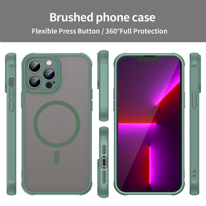 Capa MagSafe para Apple iPhone 13 Pro Max, Techsuit, HaloFrost II, Verde