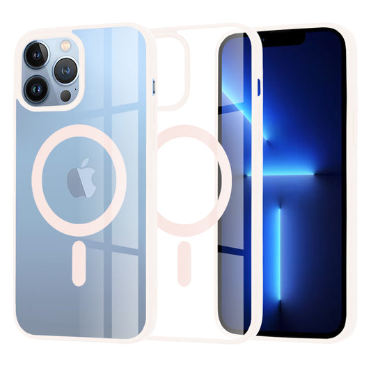 Capa MagSafe para Apple iPhone 13 Pro Max, Techsuit, Pro, Rosa