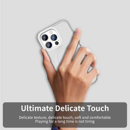 Capa MagSafe para Apple iPhone 13 Pro, Techsuit, CandyCase, Branca