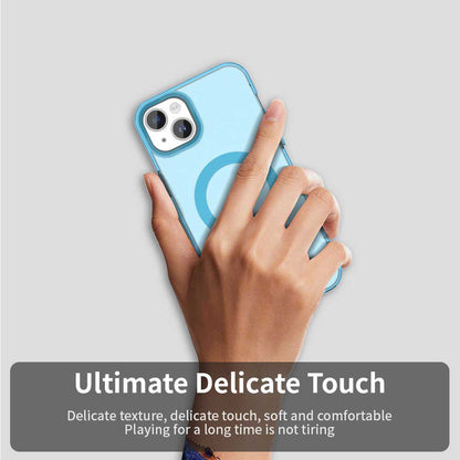 Capa MagSafe para Apple iPhone 13, Techsuit, CandyCase, Azul