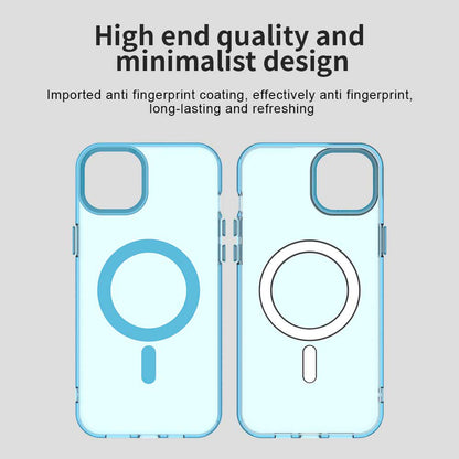 Capa MagSafe para Apple iPhone 13, Techsuit, CandyCase, Azul