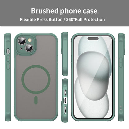 Capa MagSafe para Apple iPhone 14 Plus, Techsuit, HaloFrost II, Verde