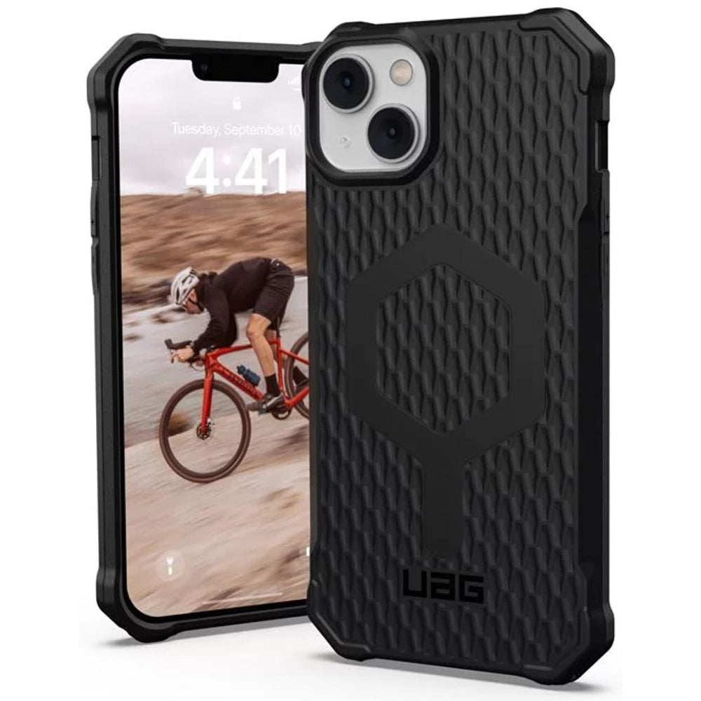 Capa MagSafe para Apple iPhone 14 Plus, Urban Armor Gear, Essential Armor, Preta