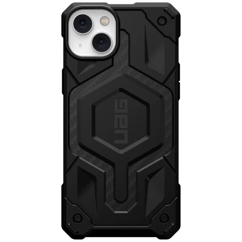 Capa MagSafe para Apple iPhone 14 Plus, Urban Armor Gear, Monarch Pro Carbon, Preta