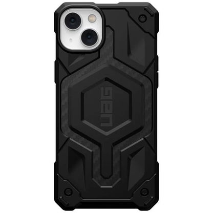 Capa MagSafe para Apple iPhone 14 Plus, Urban Armor Gear, Monarch Pro Carbon, Preta