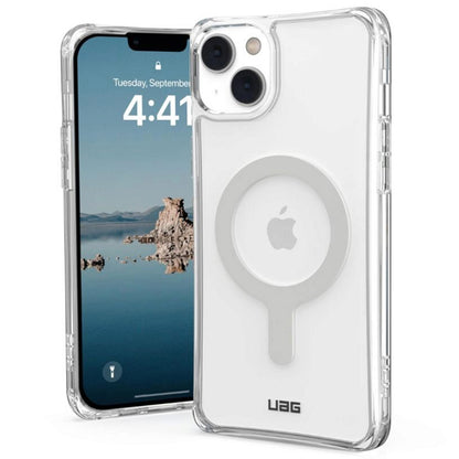 Capa MagSafe para Apple iPhone 14 Plus, Urban Armor Gear, Plyo, Transparente