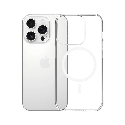 Capa MagSafe para Apple iPhone 14 Pro, 3MK, Armor MagCase, Transparente