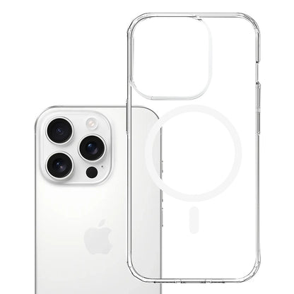 Capa MagSafe para Apple iPhone 14 Pro, 3MK, Armor MagCase, Transparente