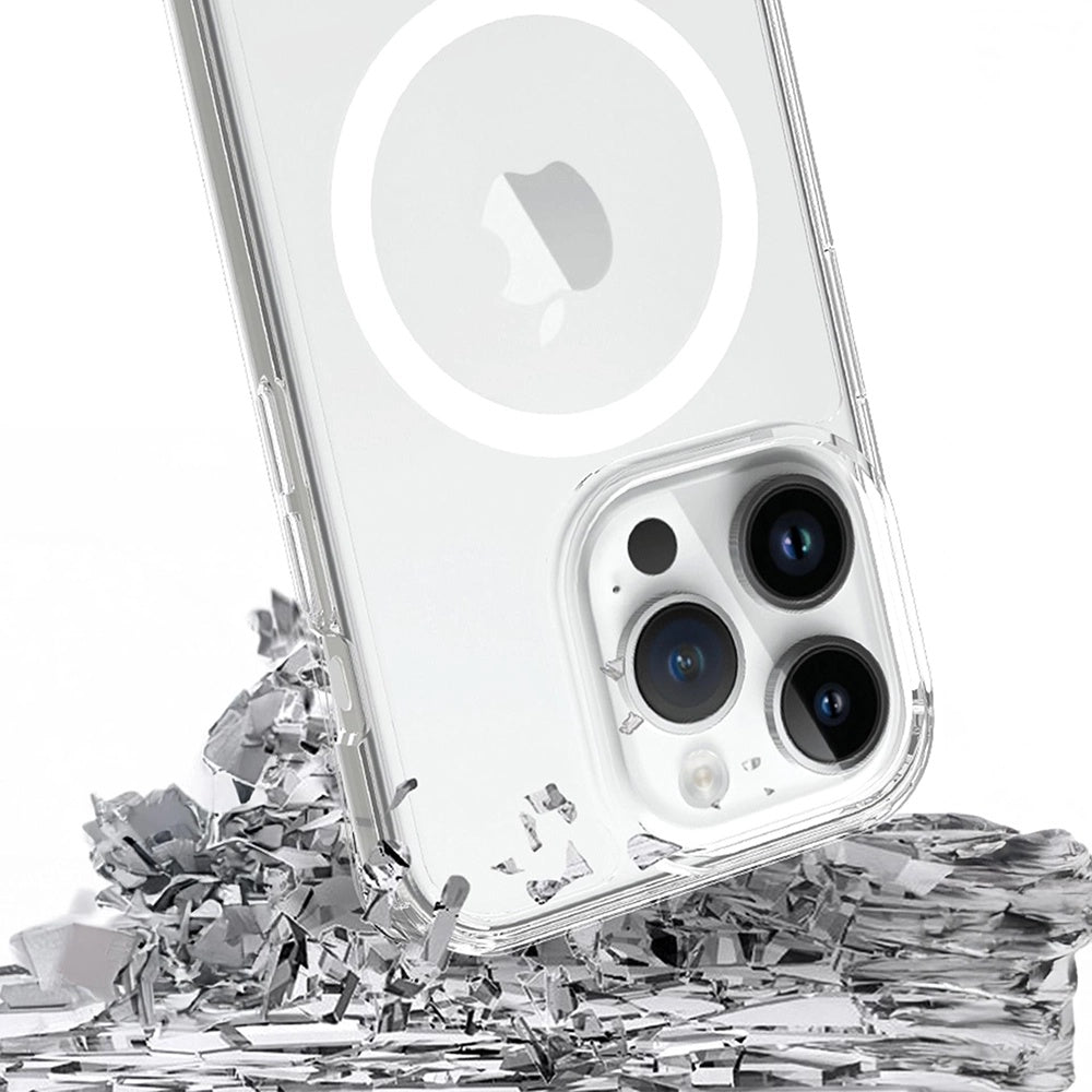 Capa MagSafe para Apple iPhone 14 Pro, 3MK, Armor MagCase, Transparente