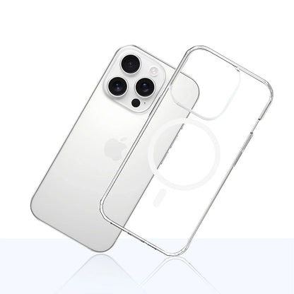 Capa MagSafe para Apple iPhone 14 Pro, 3MK, Armor MagCase, Transparente