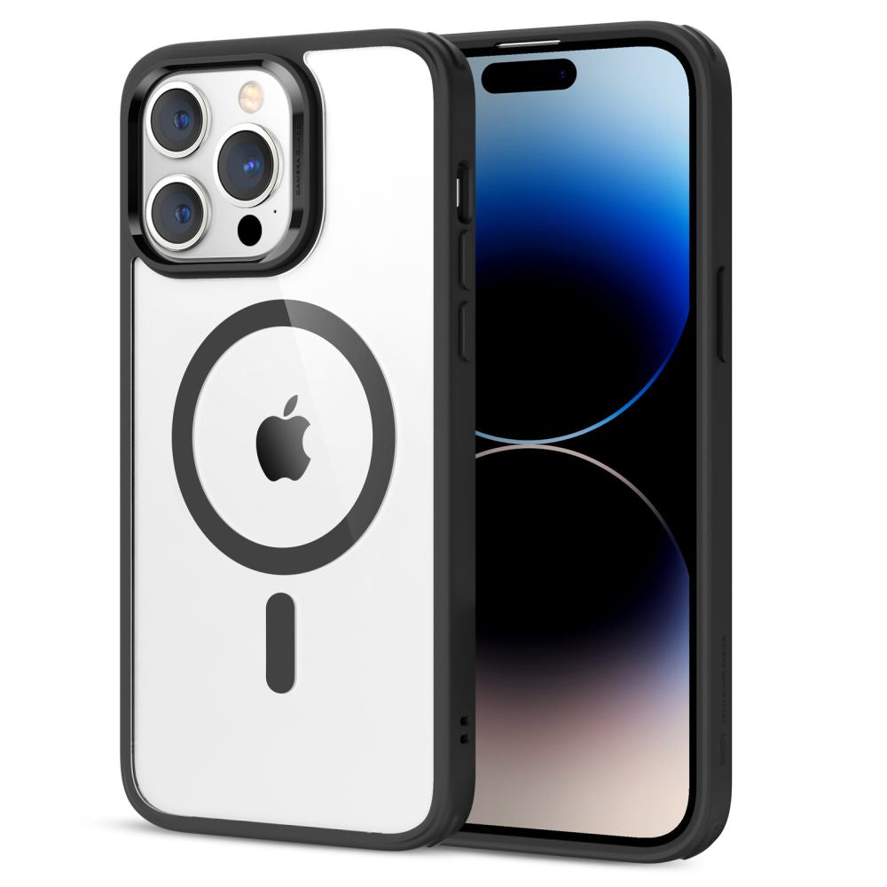 Capa MagSafe para Apple iPhone 14 Pro, ESR, Classic Hybrid, Preto Transparente