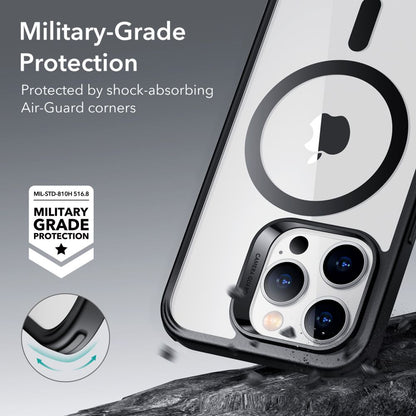 Capa MagSafe para Apple iPhone 14 Pro, ESR, Classic Hybrid, Preto Transparente