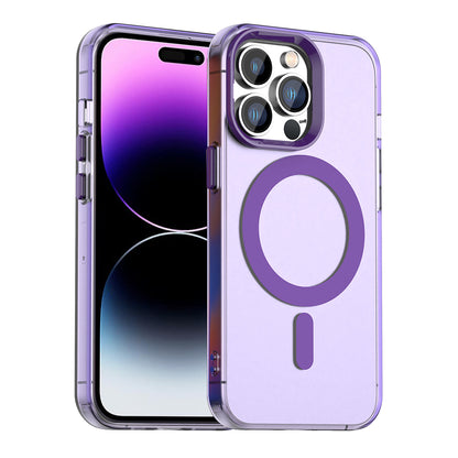 Capa MagSafe para Apple iPhone 14 Pro Max, Techsuit, CandyCase, Roxo