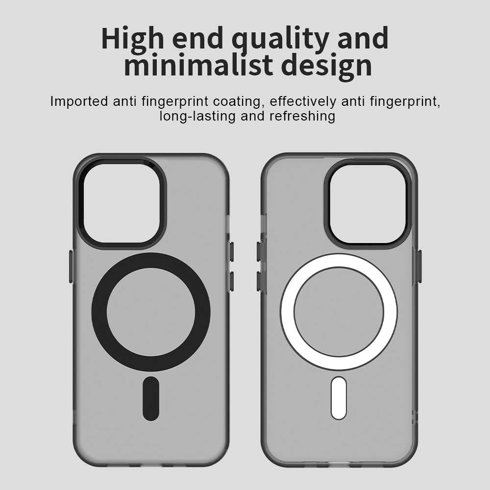 Capa MagSafe para Apple iPhone 14 Pro Max, Techsuit, CandyCase, Preta