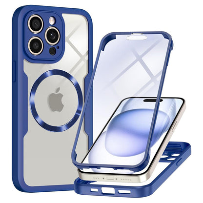 Capa MagSafe para Apple iPhone 14 Pro Max, Techsuit, ColorVerse 360, Azul
