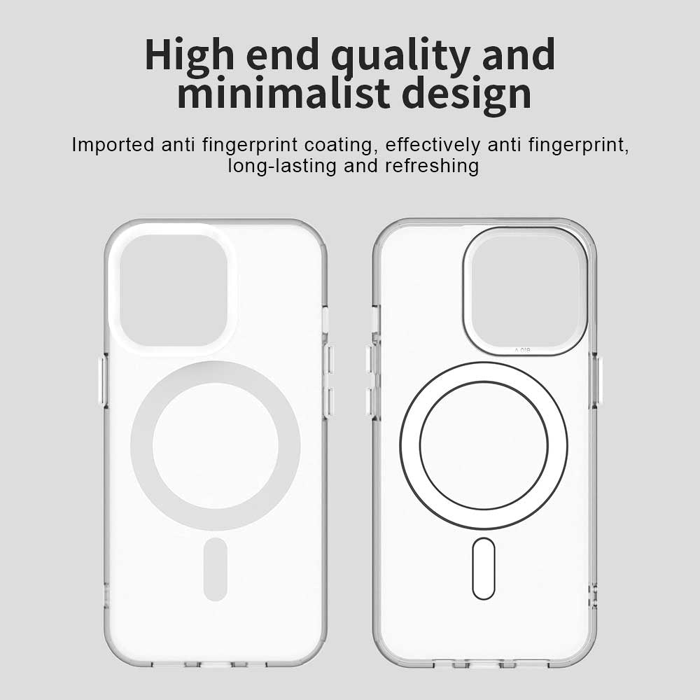 MagSafe Case for Apple iPhone 14 Pro, Techsuit, CandyCase, White