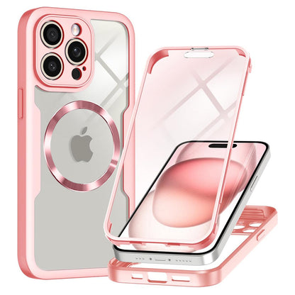 Capa MagSafe para Apple iPhone 14 Pro, Techsuit, ColorVerse 360, Rosa