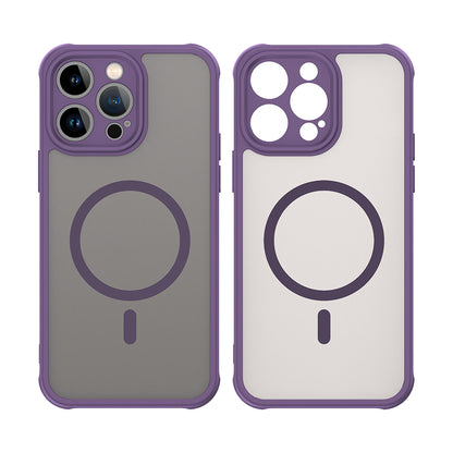 Capa MagSafe para Apple iPhone 14 Pro, Techsuit, HaloFrost II, Roxo