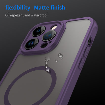 Capa MagSafe para Apple iPhone 14 Pro, Techsuit, HaloFrost II, Roxo