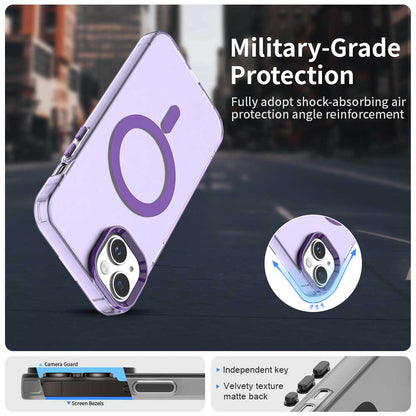 Capa MagSafe para Apple iPhone 14, Techsuit, CandyCase, Roxo