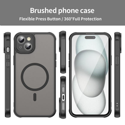 Capa MagSafe para Apple iPhone 14, Techsuit, HaloFrost II, Preta