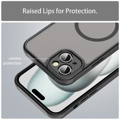 Capa MagSafe para Apple iPhone 14, Techsuit, HaloFrost II, Preta