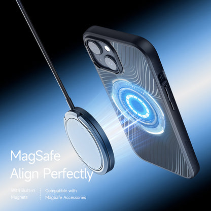 Capa MagSafe para Apple iPhone 15 Plus, DUX DUCIS, Aimo, Preta