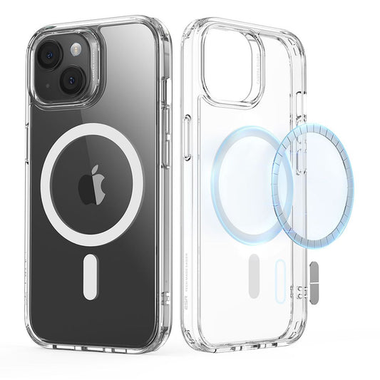 Capa MagSafe para Apple iPhone 15 Plus, ESR, Classic Hybrid, Transparente