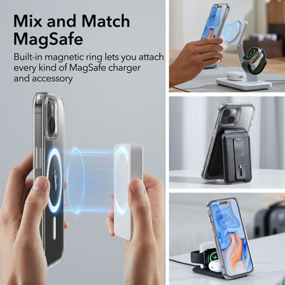 Capa MagSafe para Apple iPhone 15 Plus, ESR, Classic Hybrid, Transparente