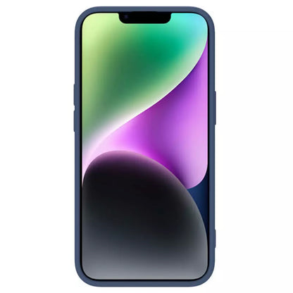 Capa MagSafe para Apple iPhone 15 Plus, Nillkin, CamShield Silky, Azul